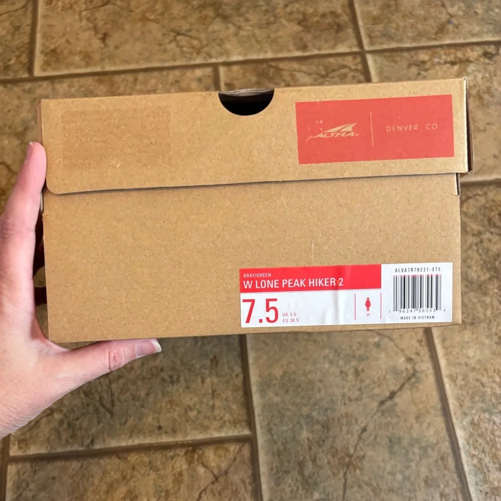 NIB Altra Women's Lone Peak Hiker 2 Shoes sz 7.5 - Picture 7 of 8